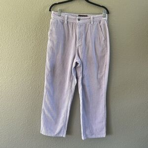 Paterson Corduroy  Pants Men’s  30 X 26 Lavender Wide Leg Baggy Skate Y2K Style